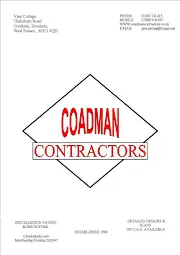 Coadman Contractors Logo