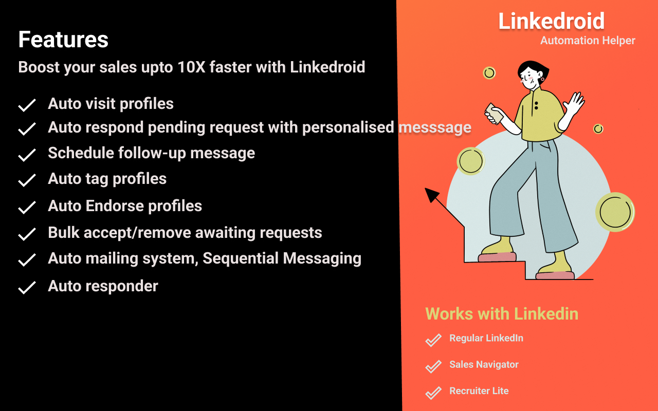 Linkedroid - The LinkedIn™ Helper Preview image 4