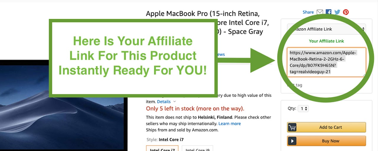 Affiliate Link Button Preview image 2