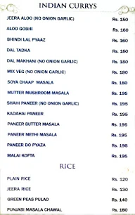 Aggarwal Restaurant menu 2