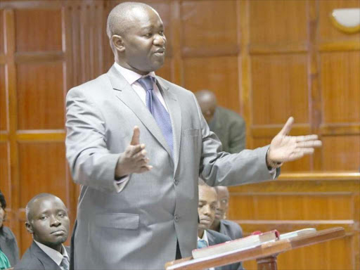 Lawyer Tom Ojienda in a Milimani court. /FILE