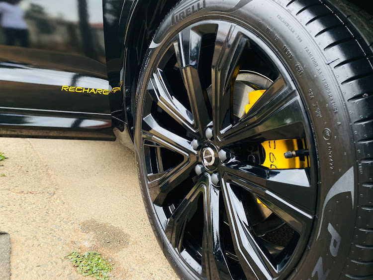 Distinguishing features of the 'Beast 2.0 include yellow brake covers and lettering. Picture: PHUTI MPYANE