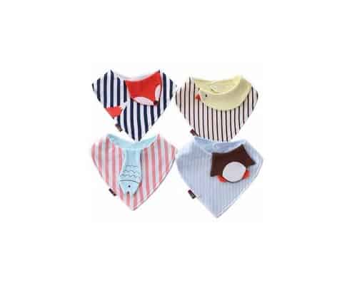 Recommendations for Baby Aprons by Age Baby Bib Triangle 3 Dimension