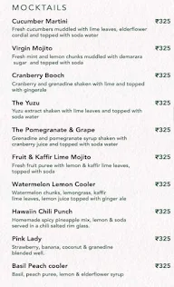 Cafe White Sage menu 3