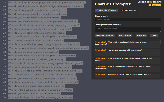 ChatGPT Prompt List Preview image 1