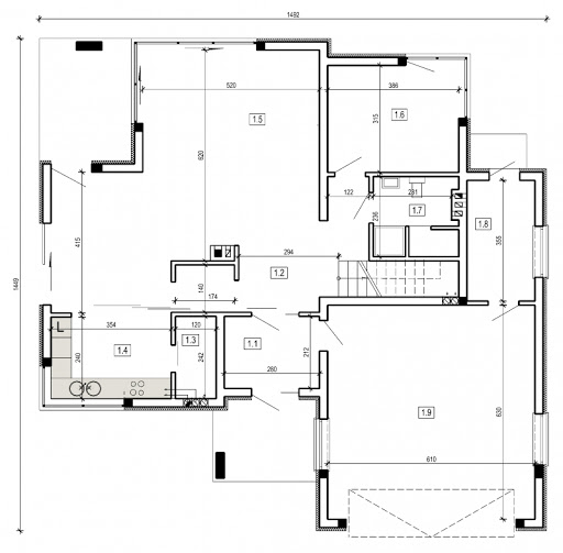 DN 106 - Rzut parteru