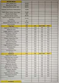 JM's Cafe & Restaurant menu 2