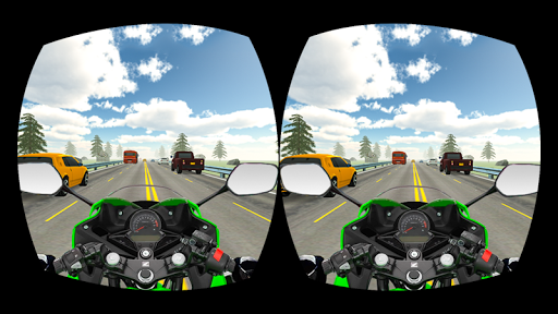 Screenshot VR Highway Traffic Bike Racer