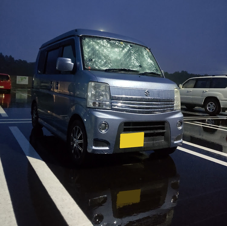 エブリイワゴンの道東旅行・車中泊の旅・ナイタイ高原牧場・十勝千年の森・然別湖湖底線路に関するカスタム事例の投稿画像6枚目