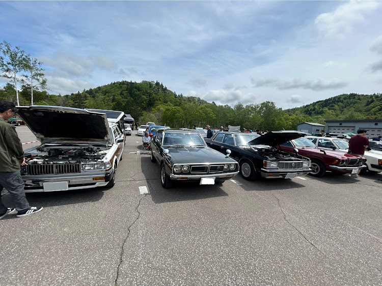 重油　油田さんが投稿した幌新温泉・沼田町・旧車イベント・北海道オールドカーミーティングに関するカスタム事例の投稿画像6枚目