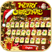 Gold Christmas Keyboard Theme 10002002 Icon