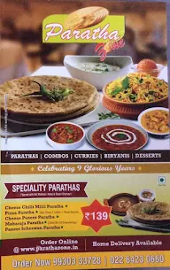 Paratha Zone menu 3