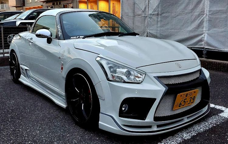 コペンのコペン好きな人と繋がりたい・自己満足の世界・カッティングシートに関するカスタム事例の投稿画像1枚目