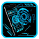 Technologie Neon Blue icon