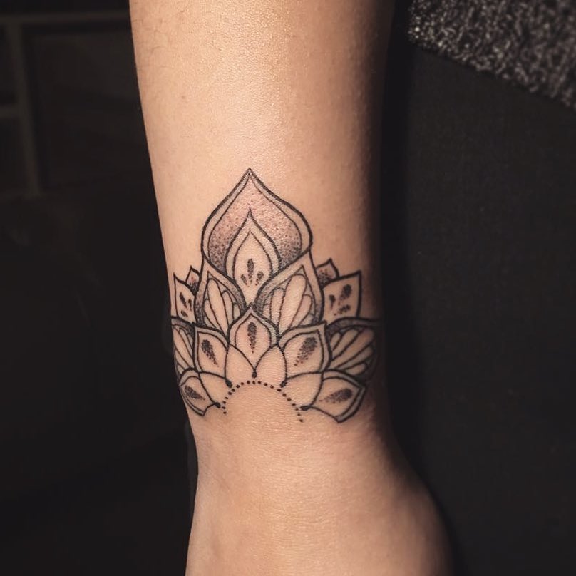 arc mandala tattoo