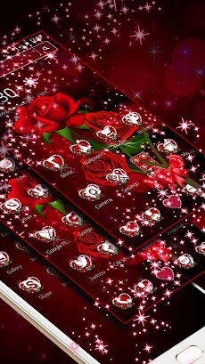 Sparkle Red Roseテーマのおすすめ画像2