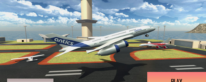 Real Flight Simulator Game marquee promo image