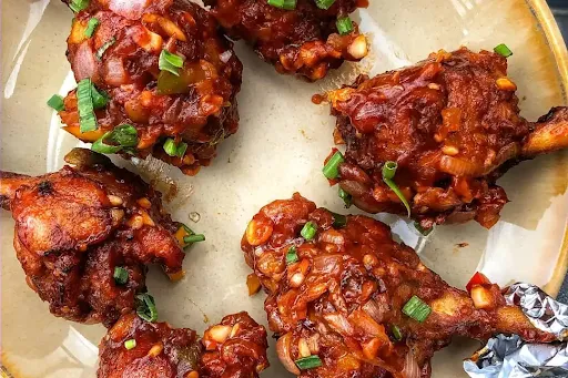 Chicken Lollipop In Hot Garlic Sauce