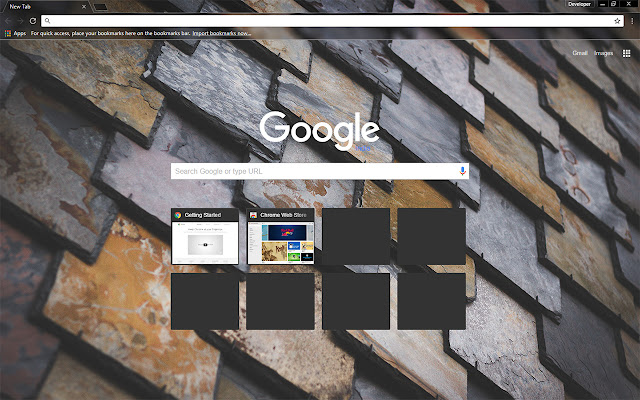 Tiled chrome extension