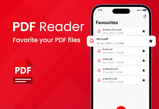 Screenshot PDF Reader And PDF Viewer