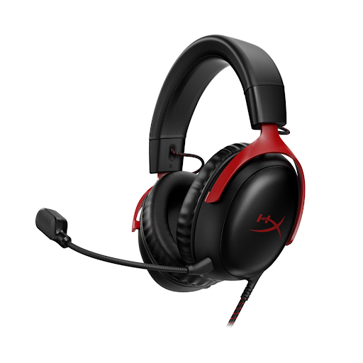 Tai nghe Gaming Over-ear có dây HYPERX CLOUD III - Đỏ-Đen (727A9AA)