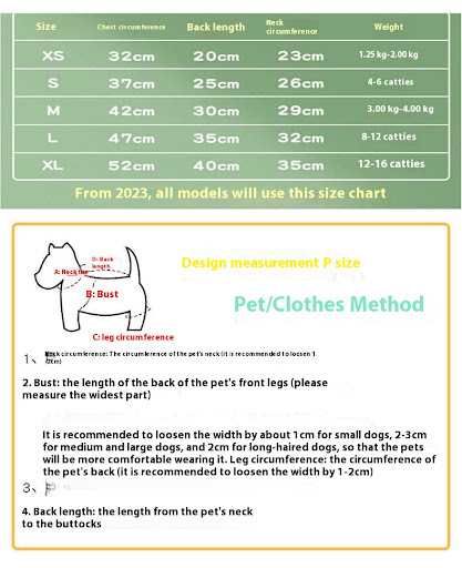 Title 1, Pet Clothes Dog Chest And Back Traction Skirt C...