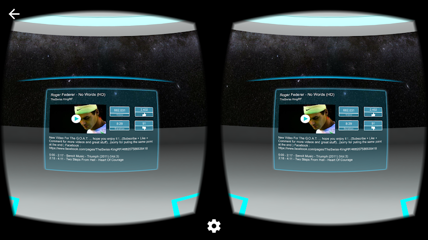 Anuva VR Cinematic Player Screen 2