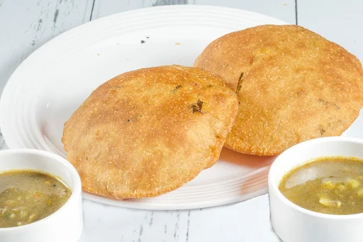 Bedai Puri With Sabji [2 Pieces]