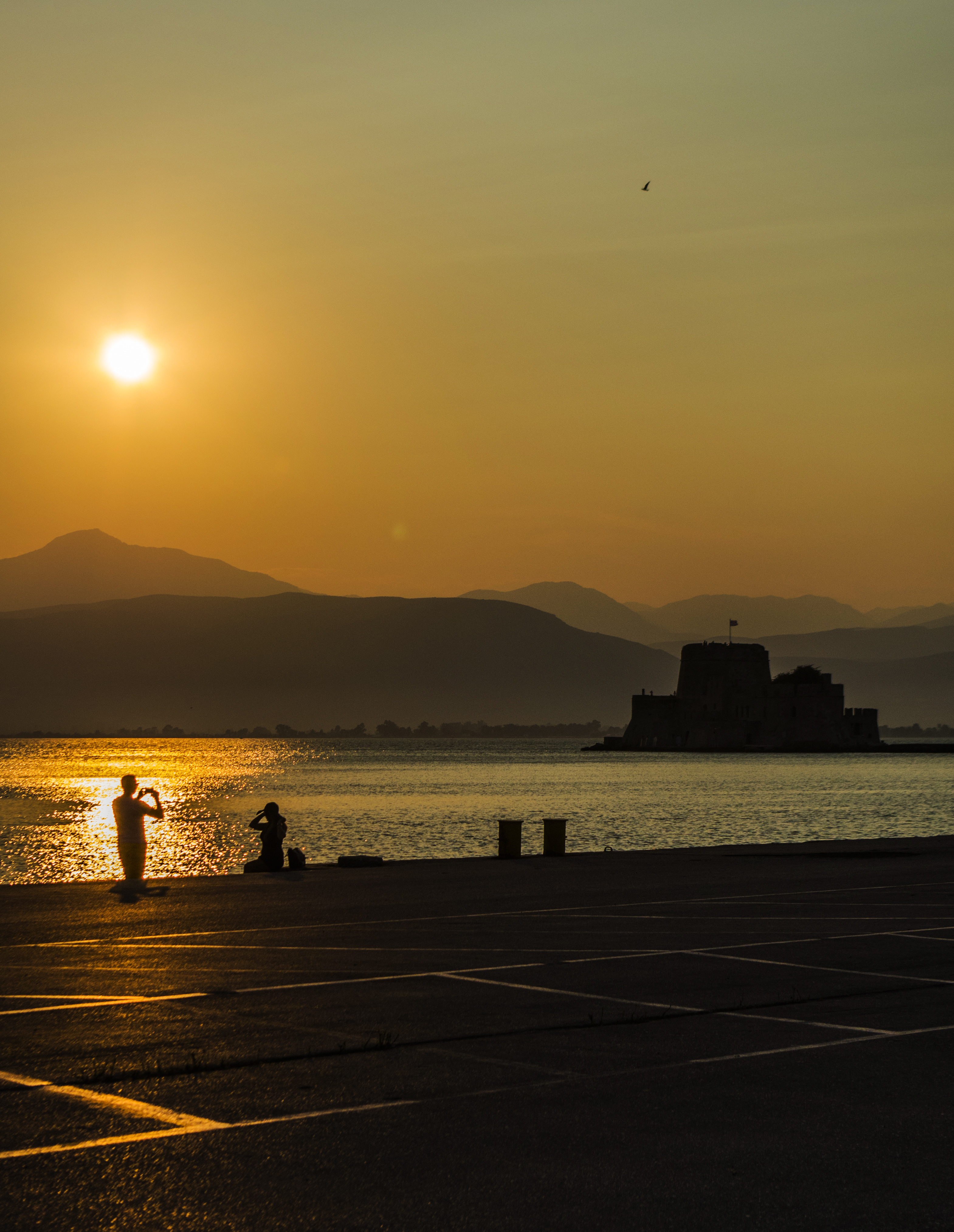 Sunset at Nafplio di lorenzo_piccinini