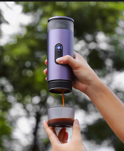 Title 15, Small Home Handheld Espresso Machine for Outdoo...