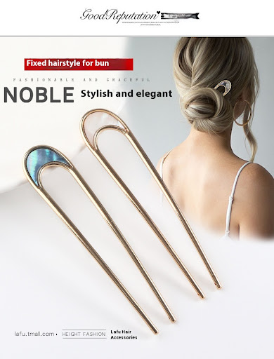 Title 2, Minimalistic Temperamental Jane Small Hairpin A...