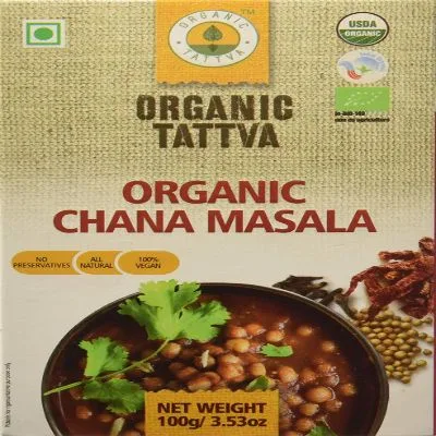 Organic Tattva Chana Masala 100G