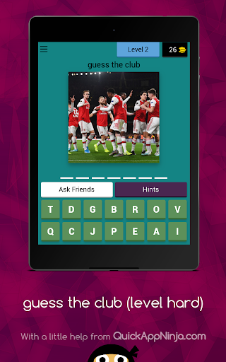 I know the club Quiz level hard