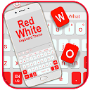 Herunterladen Red White Keyboard Theme Installieren Sie Neueste APK Downloader