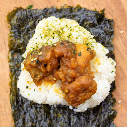 Sunny Blue Curry Omusubi