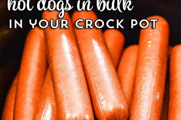 Cooking Hot Dogs in Bulk {Crock Pot}
