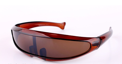 Title 18, X Men Fish Shaped Laser Glasses with Mercury Le...