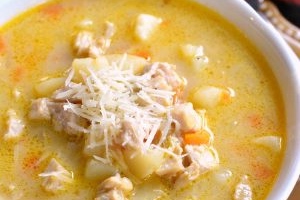 Creamy and Chunky Turkey Potato Soup