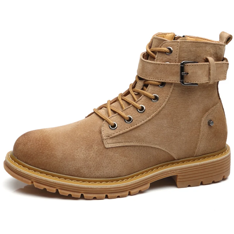 Title 2, Bottines en cuir homme montantes Chaussures de ...