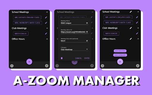 A-Zoom Manager