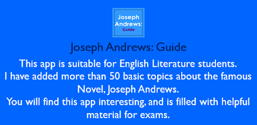 Joseph Andrews Guide التطبيقات على Google Play