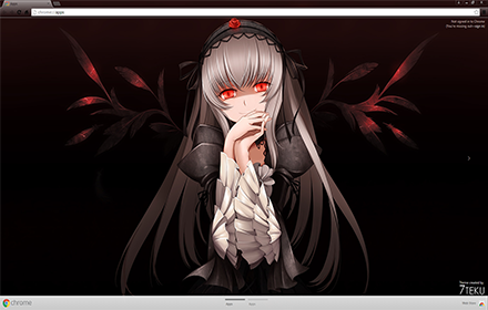 Gothic Anime Theme chrome extension