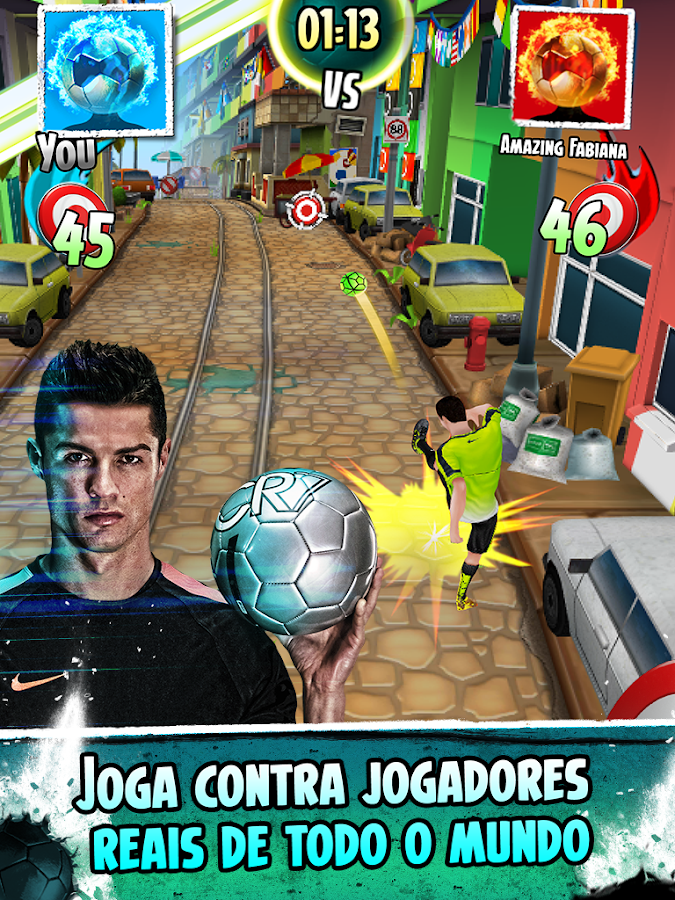  Cristiano Ronaldo: Kick'n'Run: captura de tela 