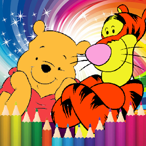 Coloring Game For Winnie  Icon