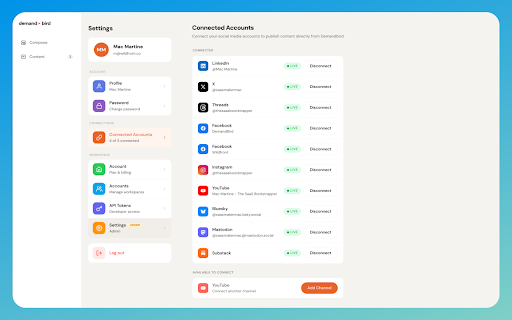 DemandBird screenshot 1