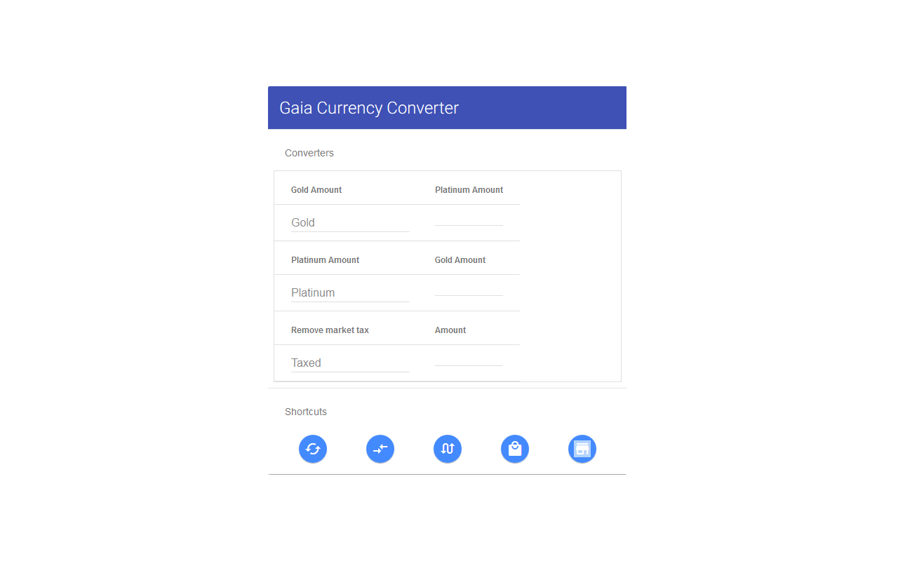 Gaia Currency Converter Preview image 0