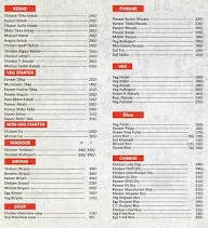 Signature Family Restaurant & Bar menu 7