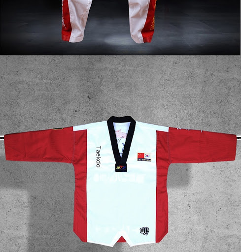 Title 4, Childrens TKD Uniform Long-sleeved Training Pe...