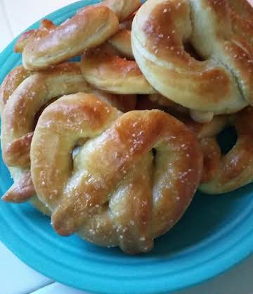 Buttery Soft Pretzels