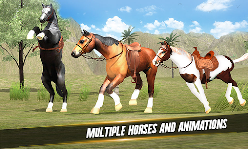 Android application Wild Horse Survival screenshort